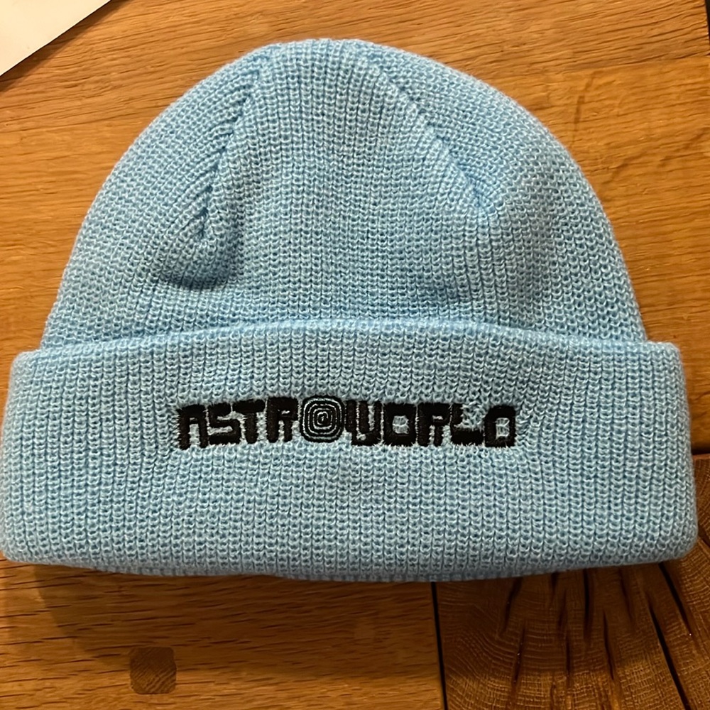 Travis Scott Astro World Tour Blue Beanie OS